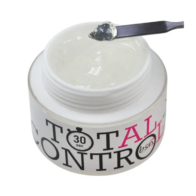 Gel costruttore TOTAL CONTROL Clear Bsn 50 ml, unghie BSN, GEL COSTRUTTORI unghie.