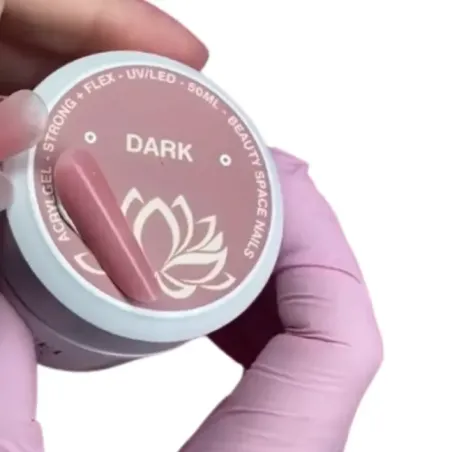Poly Acrygel DARK Bsn 50 gr, unghie BSN, ACRYGEL unghie.