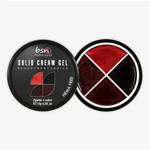Palette polish soakoff SOLID CREAM 11, Hemafree Bsn 15 gr, unghie BSN, SEMIPERMANENTI unghie. 2