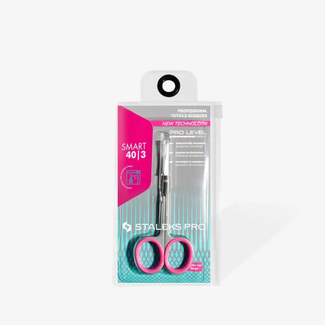 Forbici per cuticole SMART SS-40/3 Staleks, unghie Staleks, UTENSILI unghie.