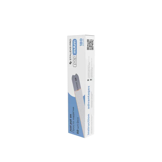 Refill PapmAm EXPERT grit 180,DFCE-22 Staleks PRO, unghie Staleks, MONOUSO unghie.