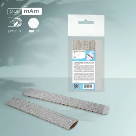 Refill con base PapmAm SMART grit 180,DFC-22 Staleks PRO, unghie Staleks, MONOUSO unghie.