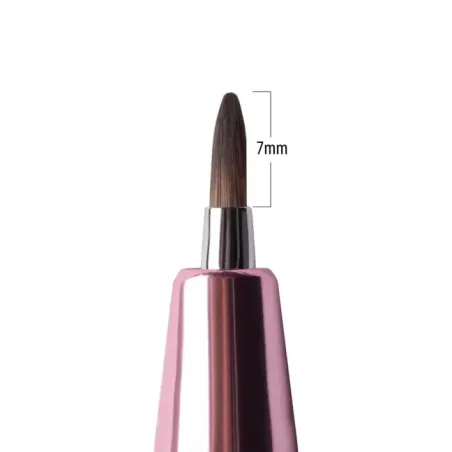 Pennello petalo 7mm retrattile Mollynails, unghie Allepaznokcie, PENNELLI unghie.