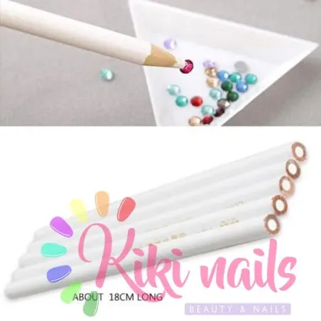 Matita applicatrice raccogli decorazioni nail art, unghie Allepaznokcie, UTENSILI unghie.