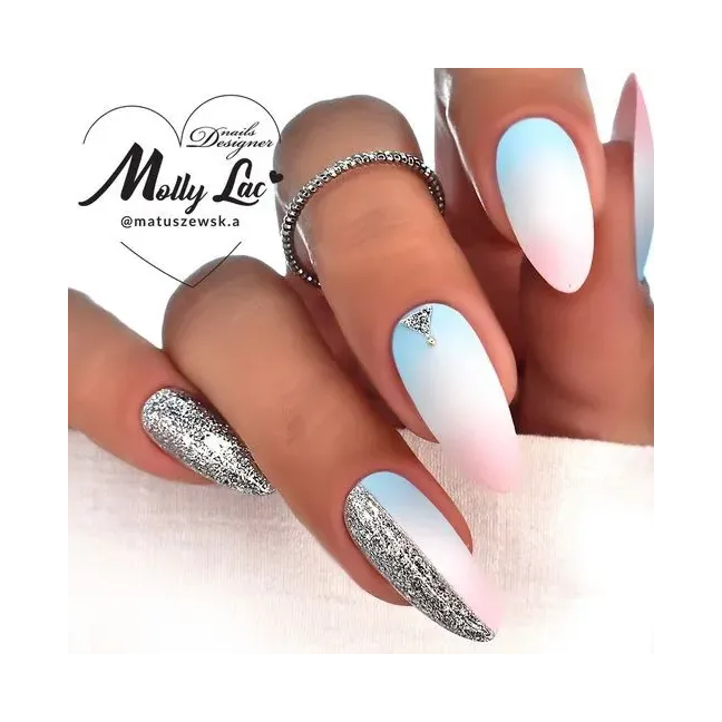 Semipermanente Polish Mollynails LUXURY GLAM 8ml n.546, unghie Allepaznokcie, SEMIPERMANENTI unghie.