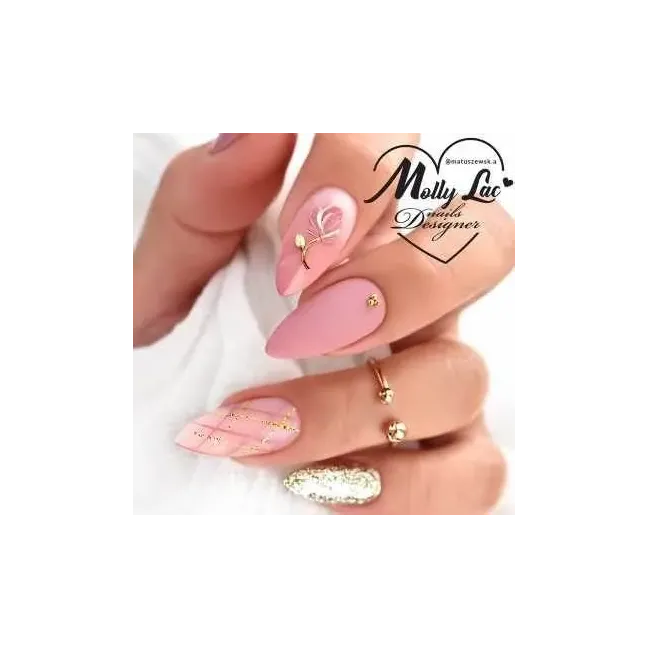 Semipermanente Polish Mollynails LUXURY GLAM 8ml n.547, unghie Allepaznokcie, SEMIPERMANENTI unghie.