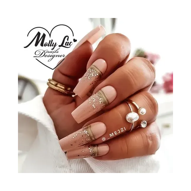 Semipermanente Polish Mollynails LUXURY GLAM 8ml n.547, unghie Allepaznokcie, SEMIPERMANENTI unghie.