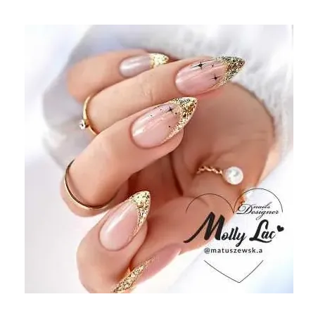 Semipermanente Polish Mollynails LUXURY GLAM 8ml n.547, unghie Allepaznokcie, SEMIPERMANENTI unghie.