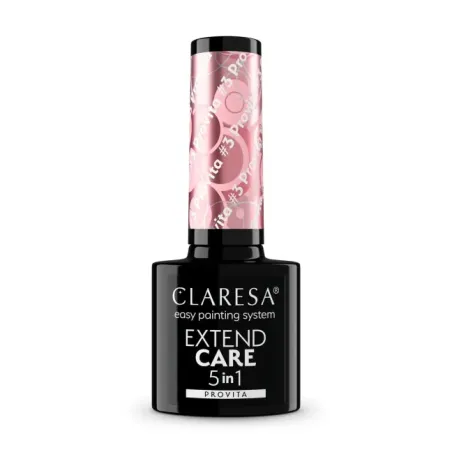 Base ibrida Extend care 5in1 PROVITA 3 Claresa 5 ml, unghie CLARESA, BASI & TOP unghie.