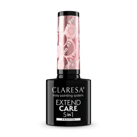 Base ibrida Extend care 5in1 PROVITA 1 Claresa 5 ml, unghie CLARESA, BASI & TOP unghie.