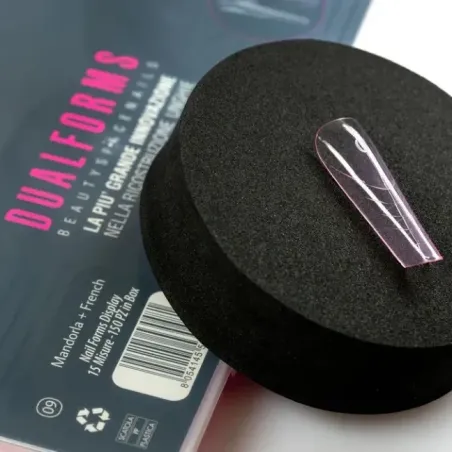 Dual tip MANDORLA + french dual system form BSN 150 pz, unghie BSN, NAILFORM CARTINE - TIP unghie.