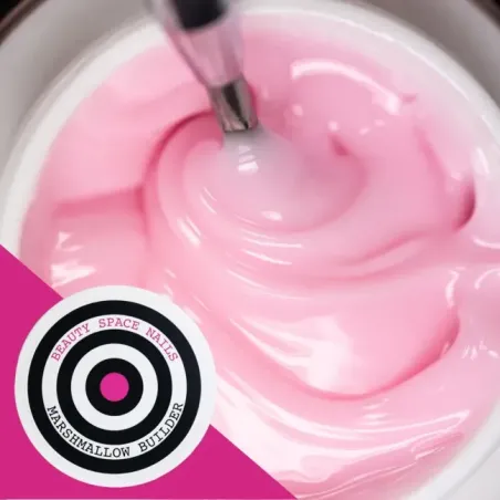 Gel costruttore TOTAL CONTROL Marshmallow Bsn 50 ml, unghie BSN, GEL COSTRUTTORI unghie.