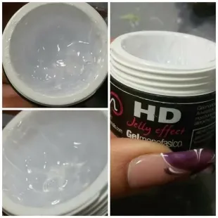 Gel costruttore HD JELLY EFFECT CLEAR Bsn 50 gr, unghie BSN, GEL COSTRUTTORI unghie. 2