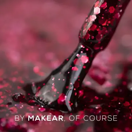 Semipermanente Polish GLITTER PREMIUM S61 Makear 8 gr, unghie Makear, SEMIPERMANENTI unghie.