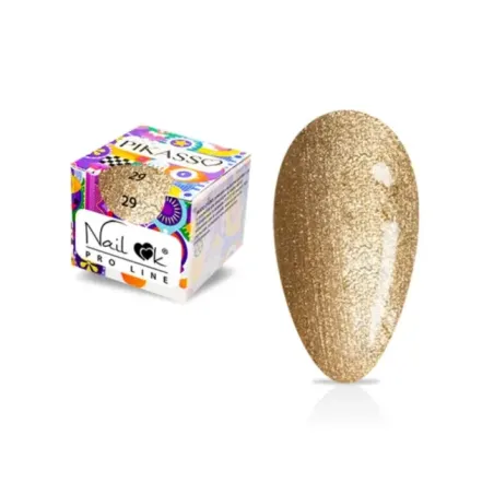 Gel color PAINT senza dispersione PIKASSO Nailook 4gr n.29, unghie SOFIANAIL, GEL COLOR unghie.