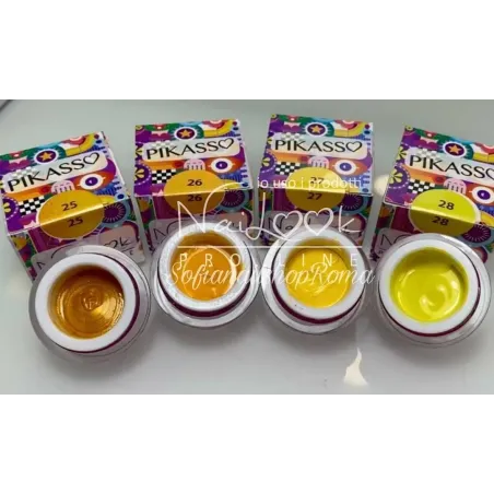 Gel color PAINT senza dispersione PIKASSO Nailook 4gr n.25, unghie SOFIANAIL, GEL COLOR unghie.