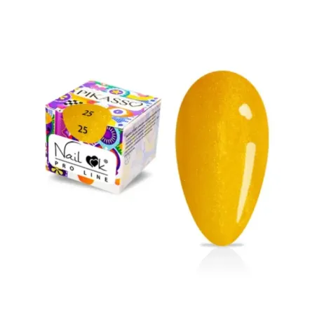 Gel color PAINT senza dispersione PIKASSO Nailook 4gr n.25, unghie SOFIANAIL, GEL COLOR unghie.