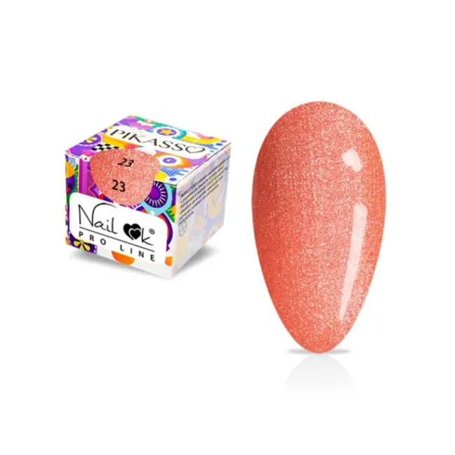 Gel color PAINT senza dispersione PIKASSO Nailook 4gr n.23, unghie SOFIANAIL, GEL COLOR unghie.