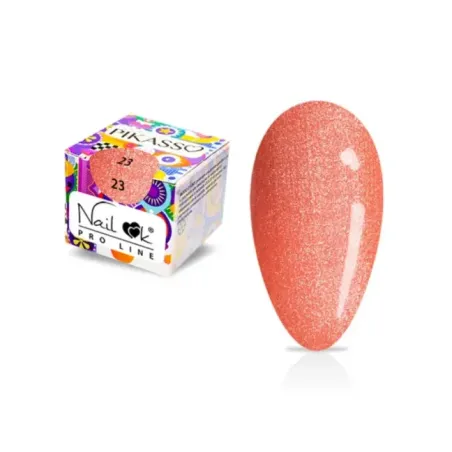 Gel color PAINT senza dispersione PIKASSO Nailook 4gr n.23, unghie SOFIANAIL, GEL COLOR unghie.