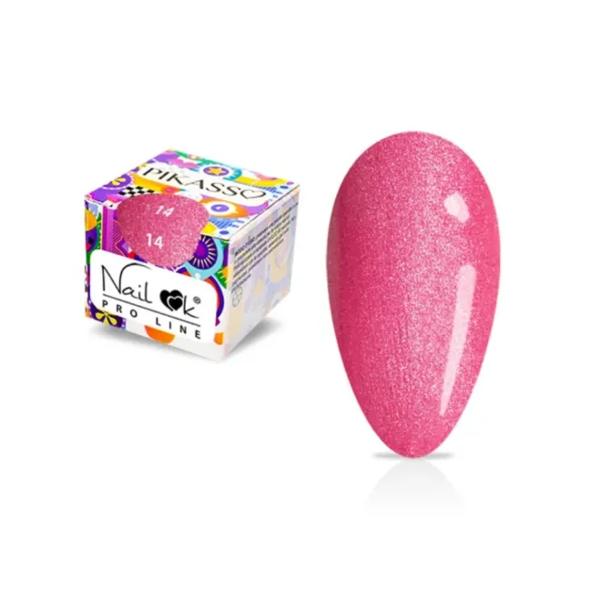Gel color PAINT senza dispersione PIKASSO Nailook 4gr n.14, unghie SOFIANAIL, GEL COLOR unghie.