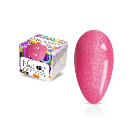 Gel color PAINT senza dispersione PIKASSO Nailook 4gr n.14, unghie SOFIANAIL, GEL COLOR unghie.