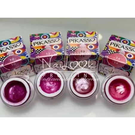 Gel color PAINT senza dispersione PIKASSO Nailook 4gr n.13, unghie SOFIANAIL, GEL COLOR unghie.