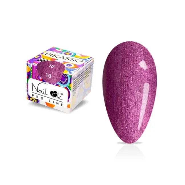 Gel color PAINT senza dispersione PIKASSO Nailook 4gr n.10, unghie SOFIANAIL, GEL COLOR unghie.