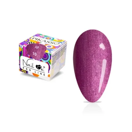 Gel color PAINT senza dispersione PIKASSO Nailook 4gr n.10, unghie SOFIANAIL, GEL COLOR unghie.