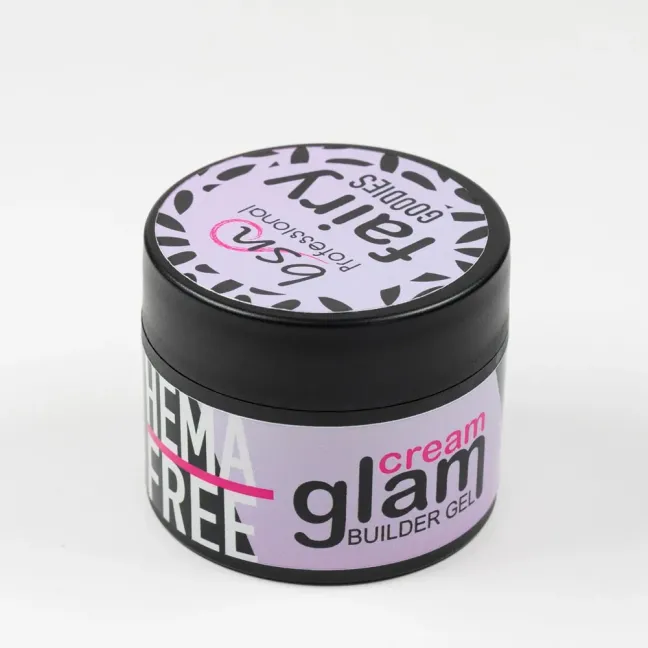 Gel costruttore Cream glam FAIRY GOODIES Hemafree Bsn 30ml, unghie BSN, GEL COSTRUTTORI unghie.