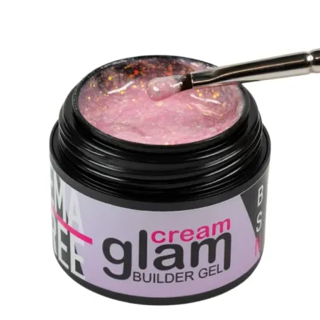 Gel costruttore Cream glam FAIRY GOODIES Hemafree Bsn 30ml, unghie BSN, GEL COSTRUTTORI unghie.
