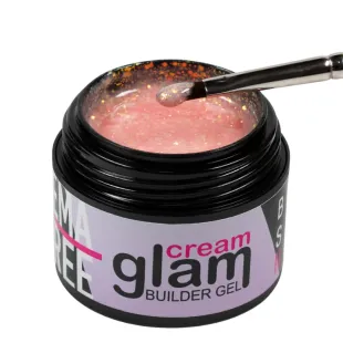 Gel costruttore Cream glam FAIRY PARIS Hemafree Bsn 30ml, unghie BSN, GEL COSTRUTTORI unghie.