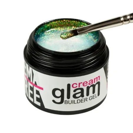 Gel costruttore Cream glam MERMAID PARTENOPE Hemafree Bsn 30ml, unghie BSN, GEL COSTRUTTORI unghie.