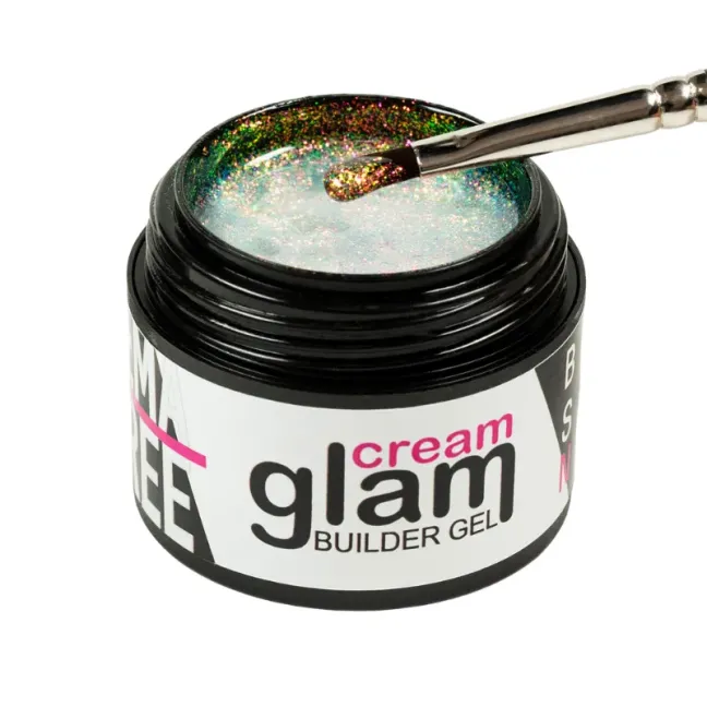 Gel costruttore Cream glam MERMAID LEUCOSIA Hemafree Bsn 30ml, unghie BSN, GEL COSTRUTTORI unghie.
