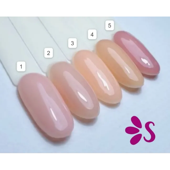 Gel costruttore trifasico Cover EASY 4 Nailook 15 gr, unghie SOFIANAIL, GEL COSTRUTTORI unghie.