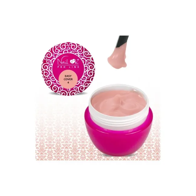 Gel costruttore trifasico Cover EASY 4 Nailook 15 gr, unghie SOFIANAIL, GEL COSTRUTTORI unghie.