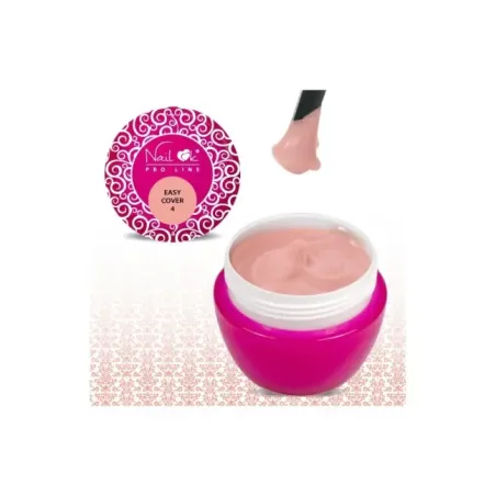 Gel costruttore trifasico Cover EASY 4 Nailook 15 gr, unghie SOFIANAIL, GEL COSTRUTTORI unghie.