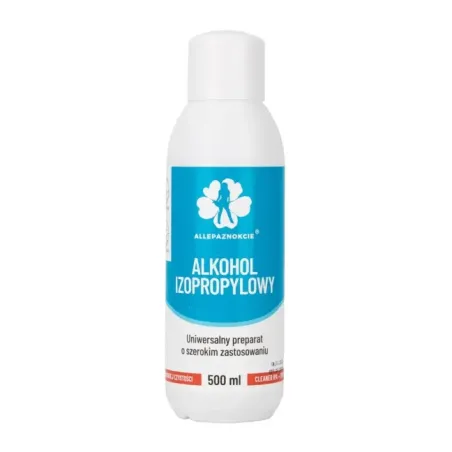 Cleaner sgrassatore Alcool Isopropilico Allepaznokcie 500 ml, unghie Silcare, CLEANER unghie.