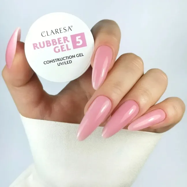 Gel costruttore RUBBER GEL 05 Claresa 45 gr, unghie CLARESA, GEL COSTRUTTORI unghie.