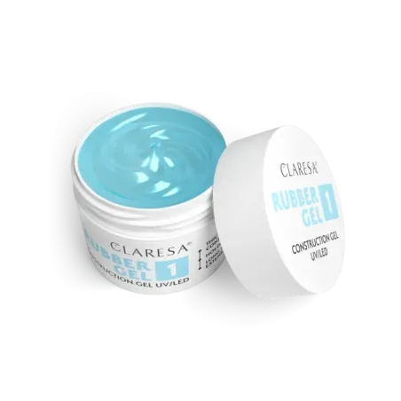 Gel costruttore RUBBER GEL 01 Claresa 45 gr, unghie CLARESA, GEL COSTRUTTORI unghie.
