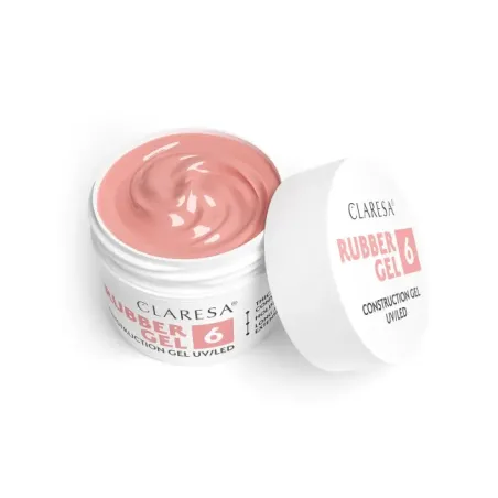 Gel costruttore RUBBER GEL 06 Claresa 45 gr, unghie CLARESA, GEL COSTRUTTORI unghie.