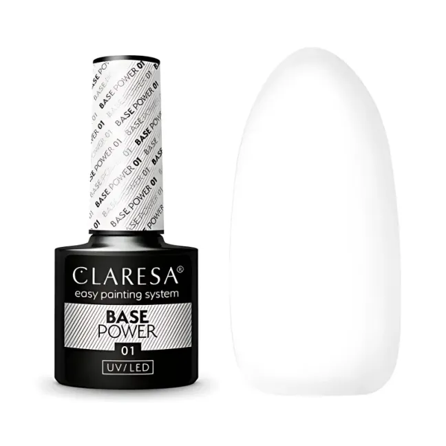 Base ibrida con primer POWER 01 Claresa 5 ml, unghie CLARESA, BASI & TOP unghie.