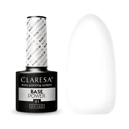 Base ibrida con primer POWER 01 Claresa 5 ml, unghie CLARESA, BASI & TOP unghie.