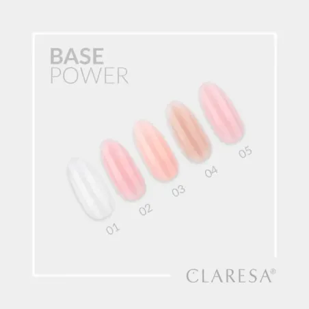 Base ibrida con primer POWER 02 Claresa 5 ml, unghie CLARESA, BASI & TOP unghie.