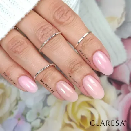 Base ibrida con primer POWER 04 Claresa 5 ml, unghie CLARESA, BASI & TOP unghie.