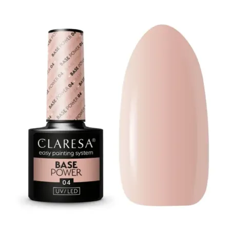 Base ibrida con primer POWER 04 Claresa 5 ml, unghie CLARESA, BASI & TOP unghie.