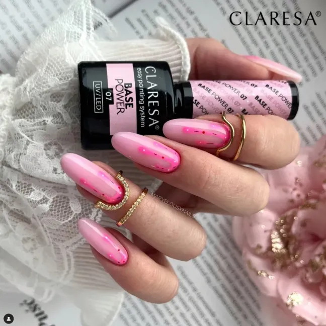 Base ibrida con primer POWER 07 Claresa 5 ml, unghie CLARESA, BASI & TOP unghie.