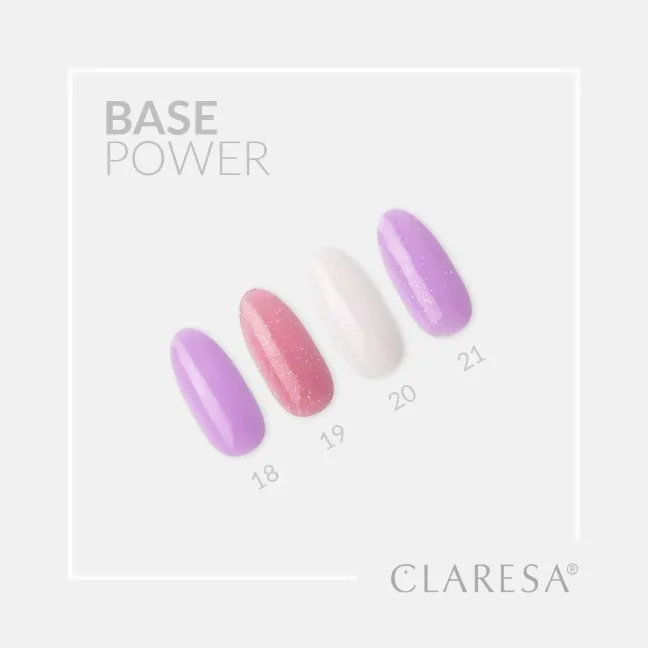 Base ibrida con primer POWER 08 Claresa 5 ml, unghie CLARESA, BASI & TOP unghie.