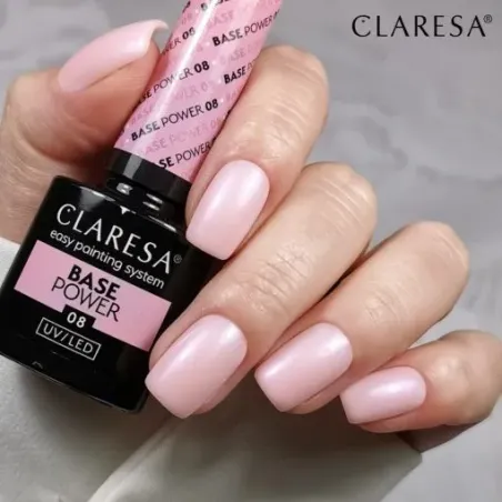 Base ibrida con primer POWER 08 Claresa 5 ml, unghie CLARESA, BASI & TOP unghie.