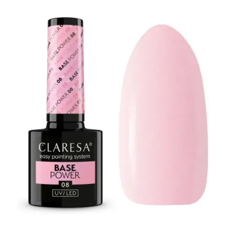 Base ibrida con primer POWER 08 Claresa 5 ml, unghie CLARESA, BASI & TOP unghie.