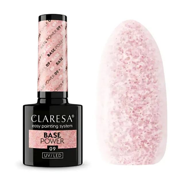 Base ibrida con primer POWER 09 Claresa 5 ml, unghie CLARESA, BASI & TOP unghie.